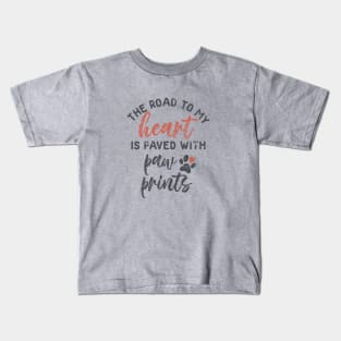 The Road to my heart Kids T-Shirt